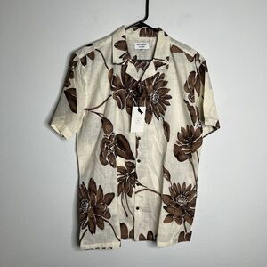 Precedent Los Angeles Men’s Floral Shirt Size Medium